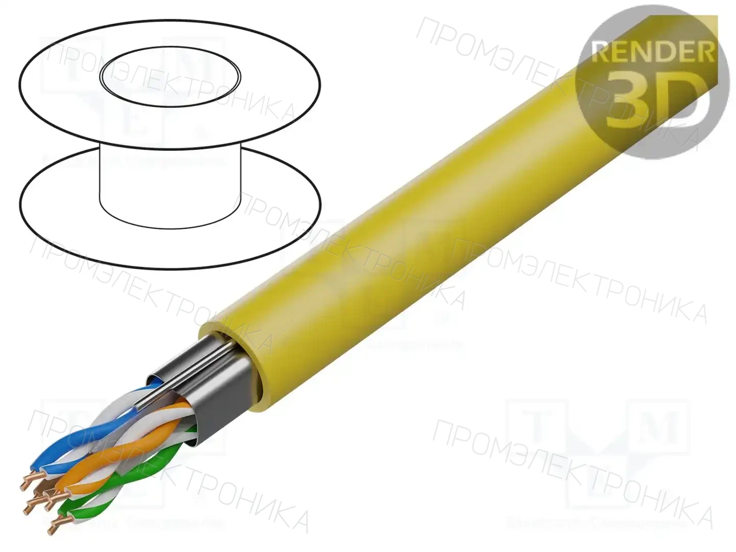 BELDEN 10GXE00.04500 — Провода телекоммуникационные