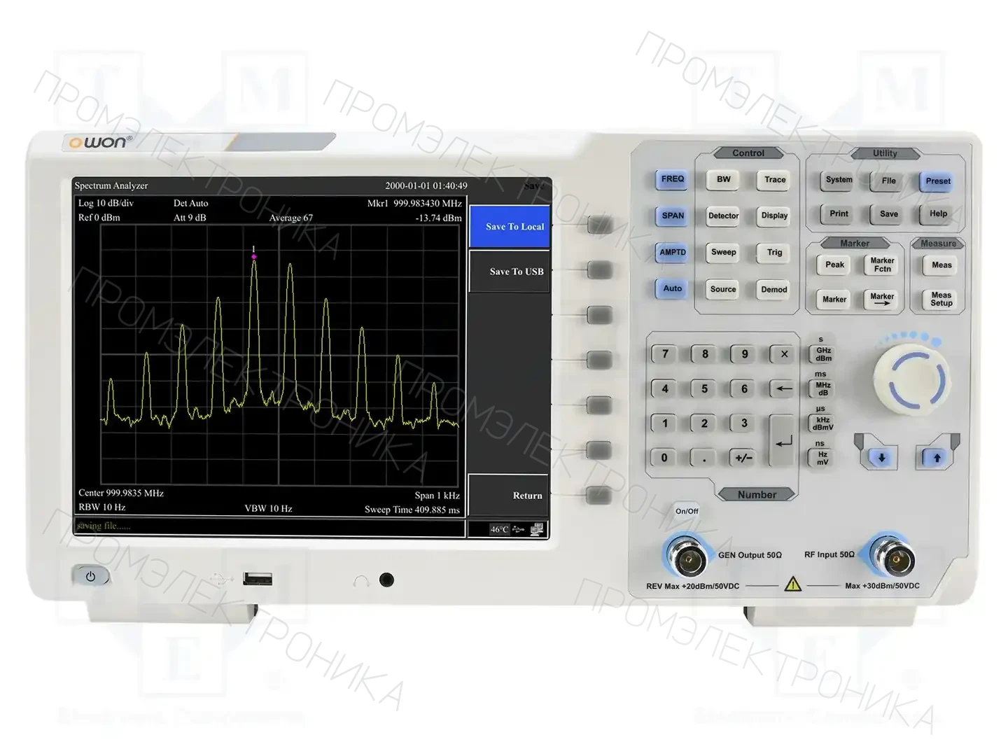 OWON XSA1075-TG — Анализаторы спектра