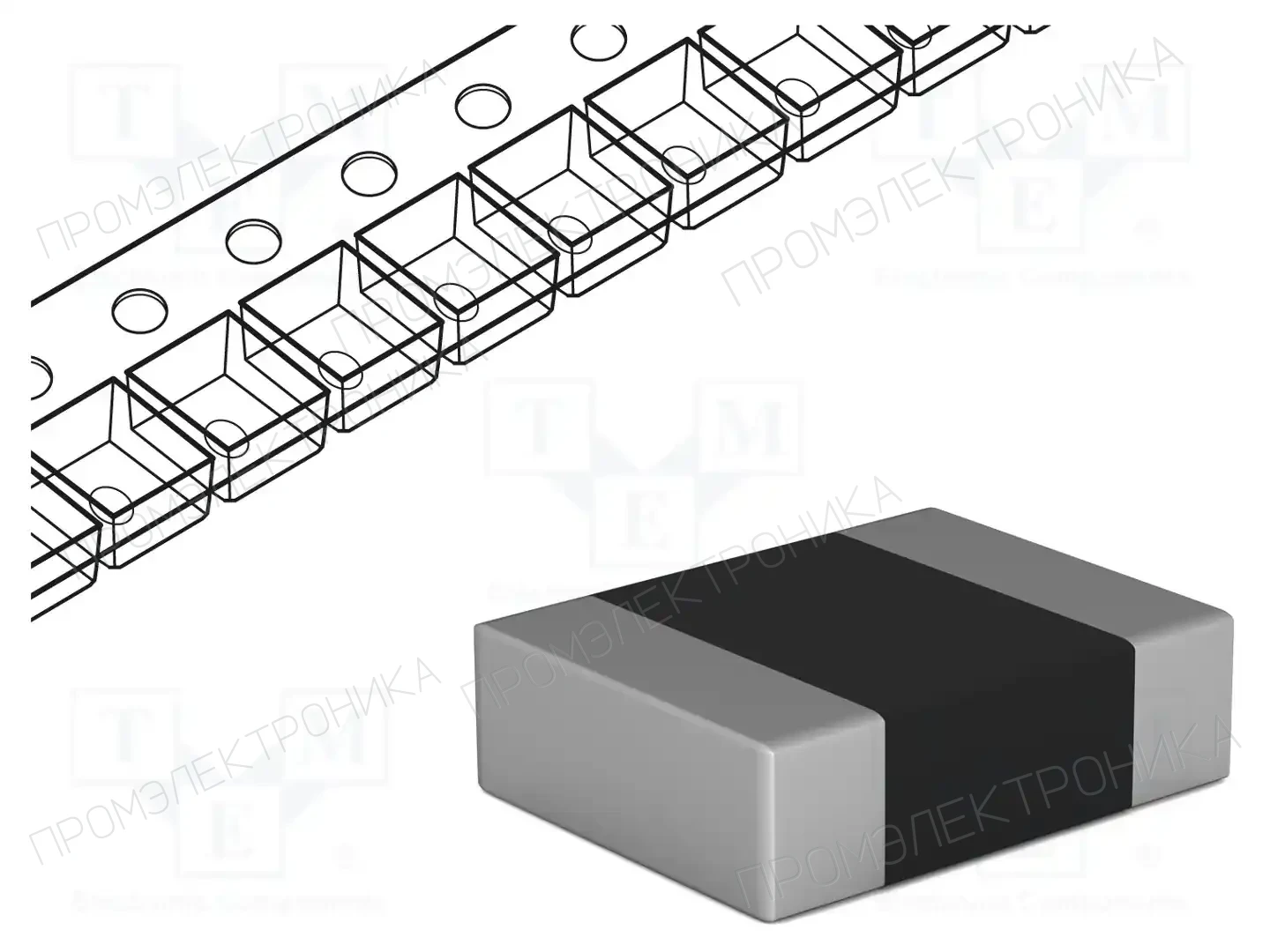 MURATA NCU15WF104FBSRC — Термисторы NTC измерительные SMD