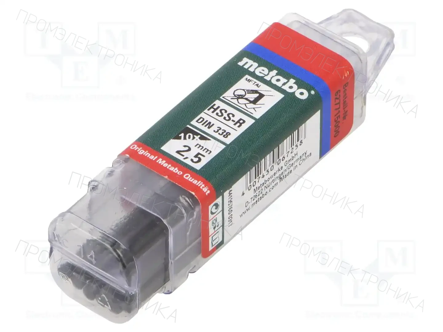 METABO 627715000 — Сверла по металлу