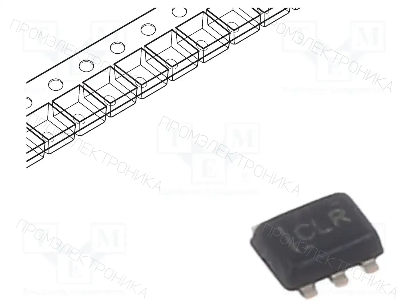 Texas Instruments SN74LVC1G57DRLR — Ворота, инверторы