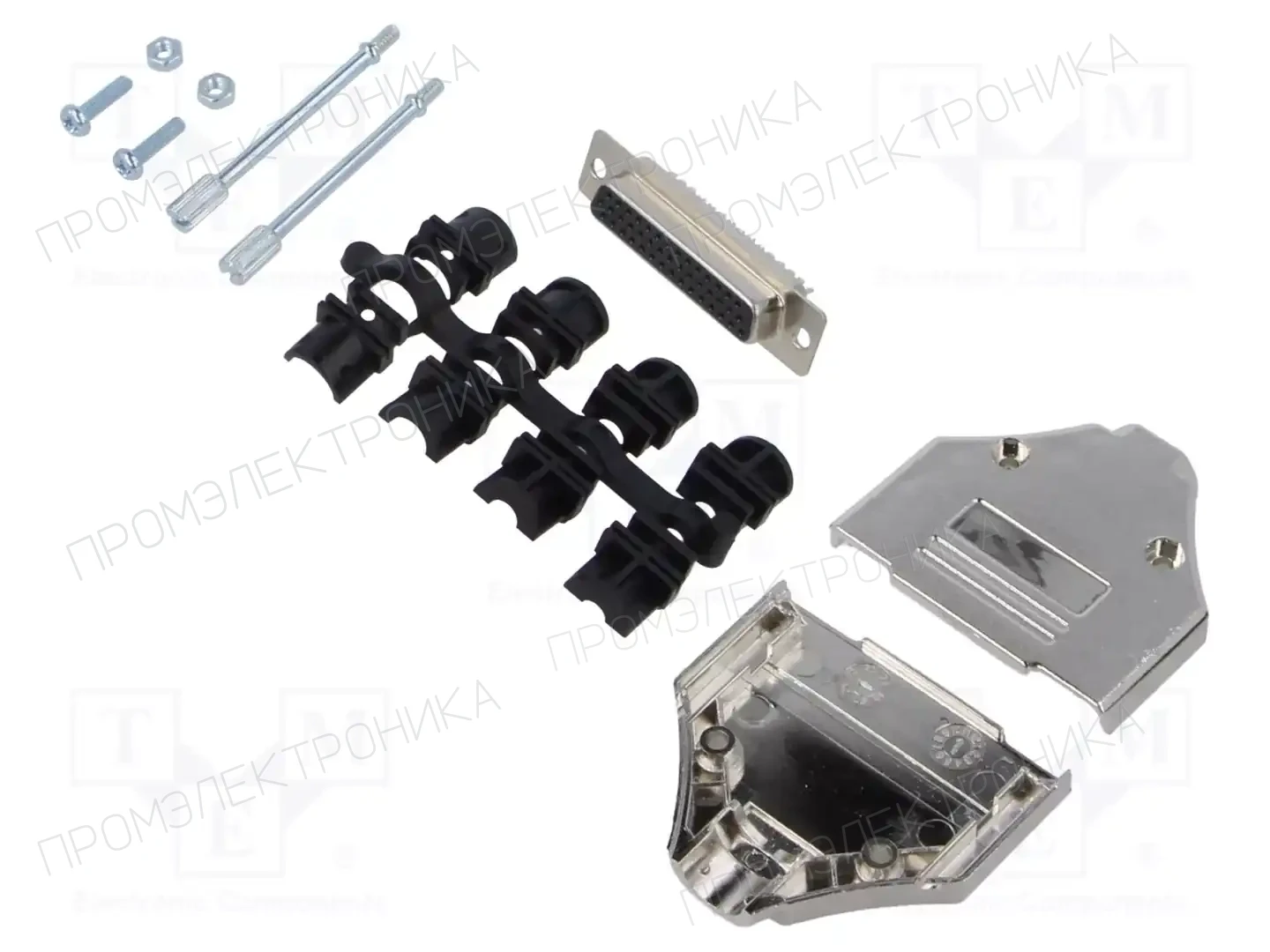 MH CONNECTORS MHDTPK25HD44FS-K — Штекеры и гнезда D-Sub