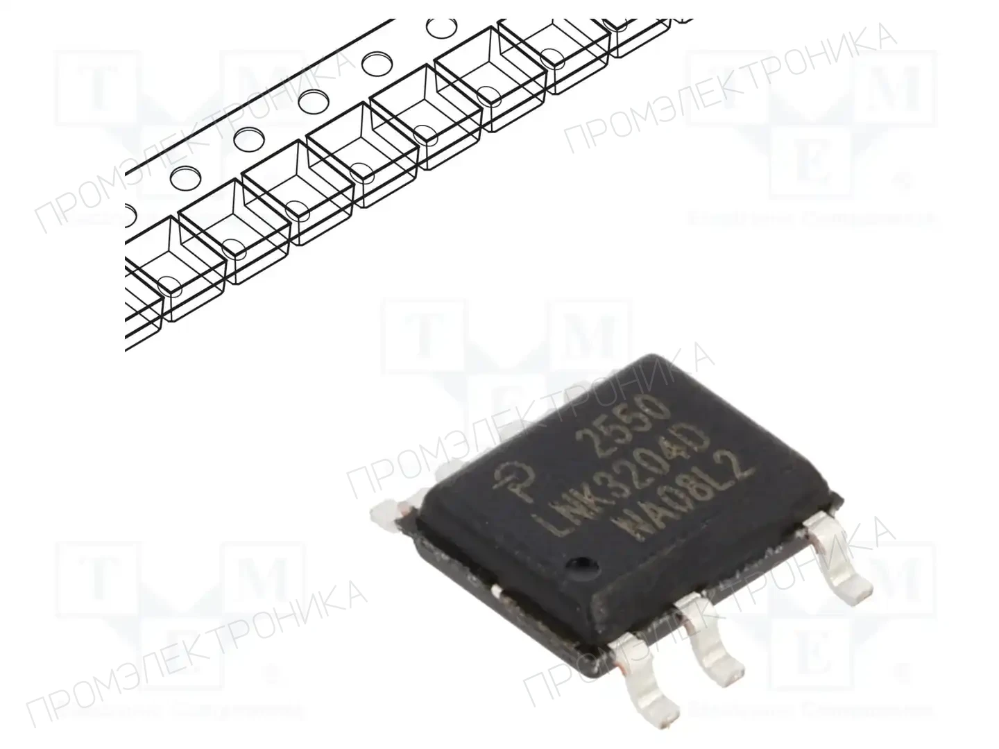 POWER INTEGRATIONS LNK3204D-TL — Регуляторы напряжения - микросхемы DC/DC
