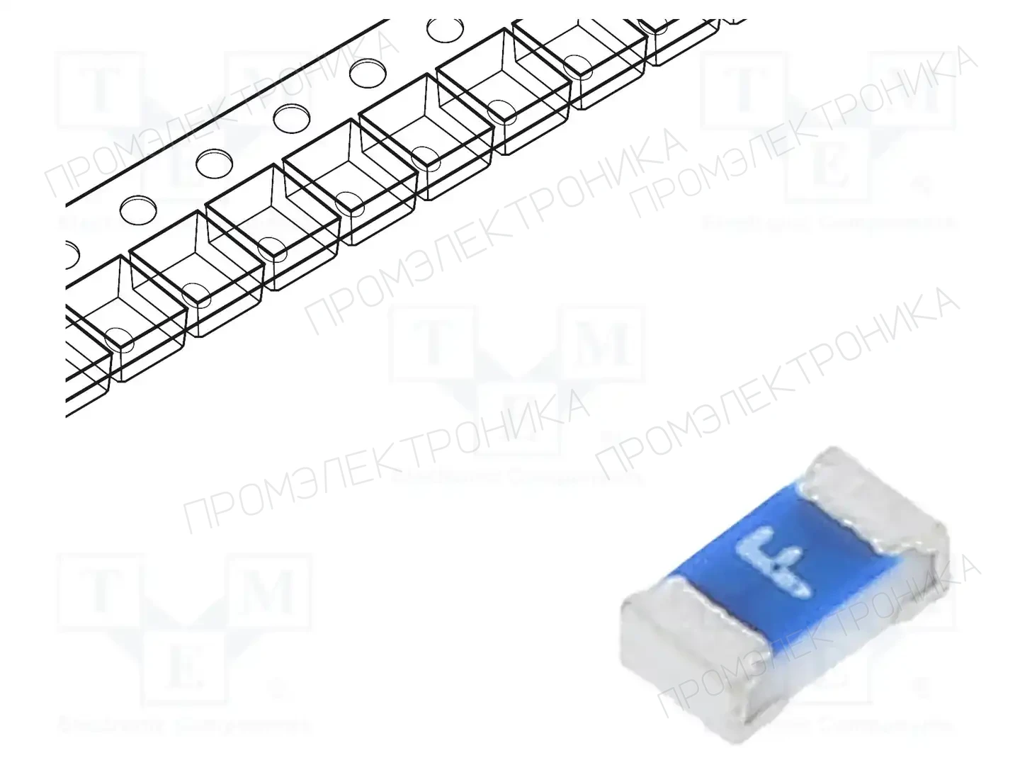 VISHAY MFU0603FF00500P500 — Предохранители SMD 0603 ультрабыстрые