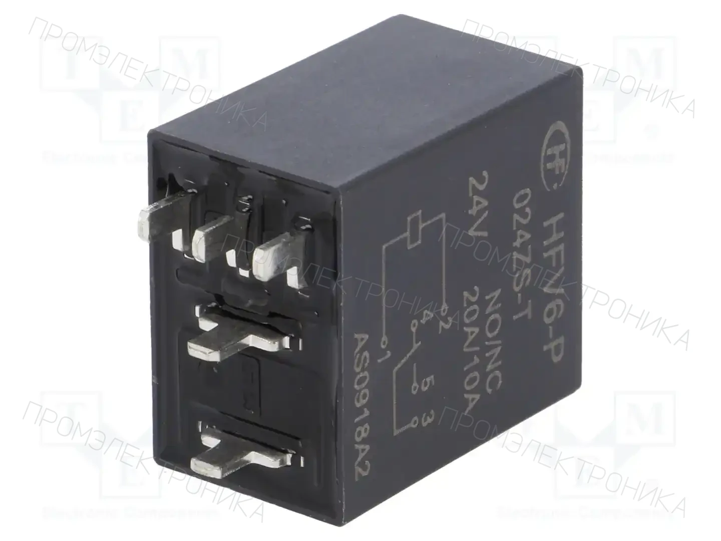 HONGFA RELAY HFV6-P/024ZS-T — Реле электромагн. автомобильные