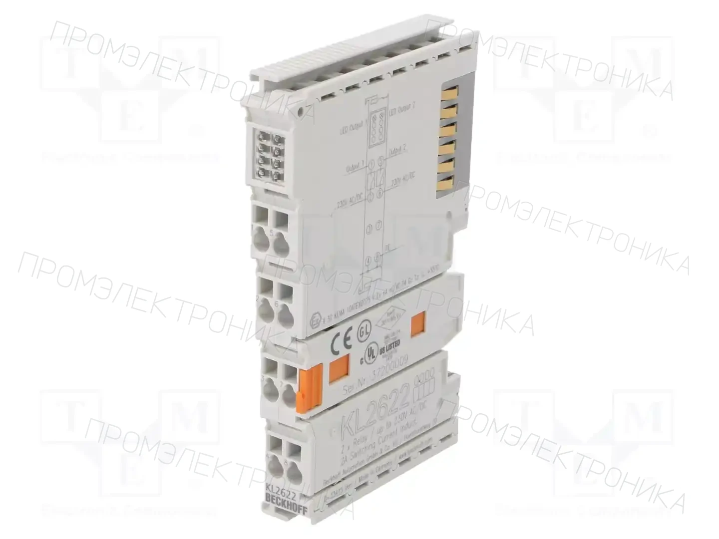 Beckhoff Automation KL2622 — Системы и модули ввода/вывода (I/O)