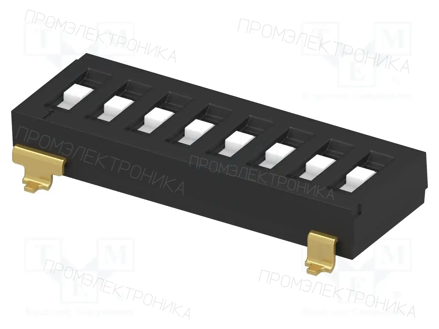 TE Connectivity TDS08SGRSTR04 — Переключатели типа Dip-Switch