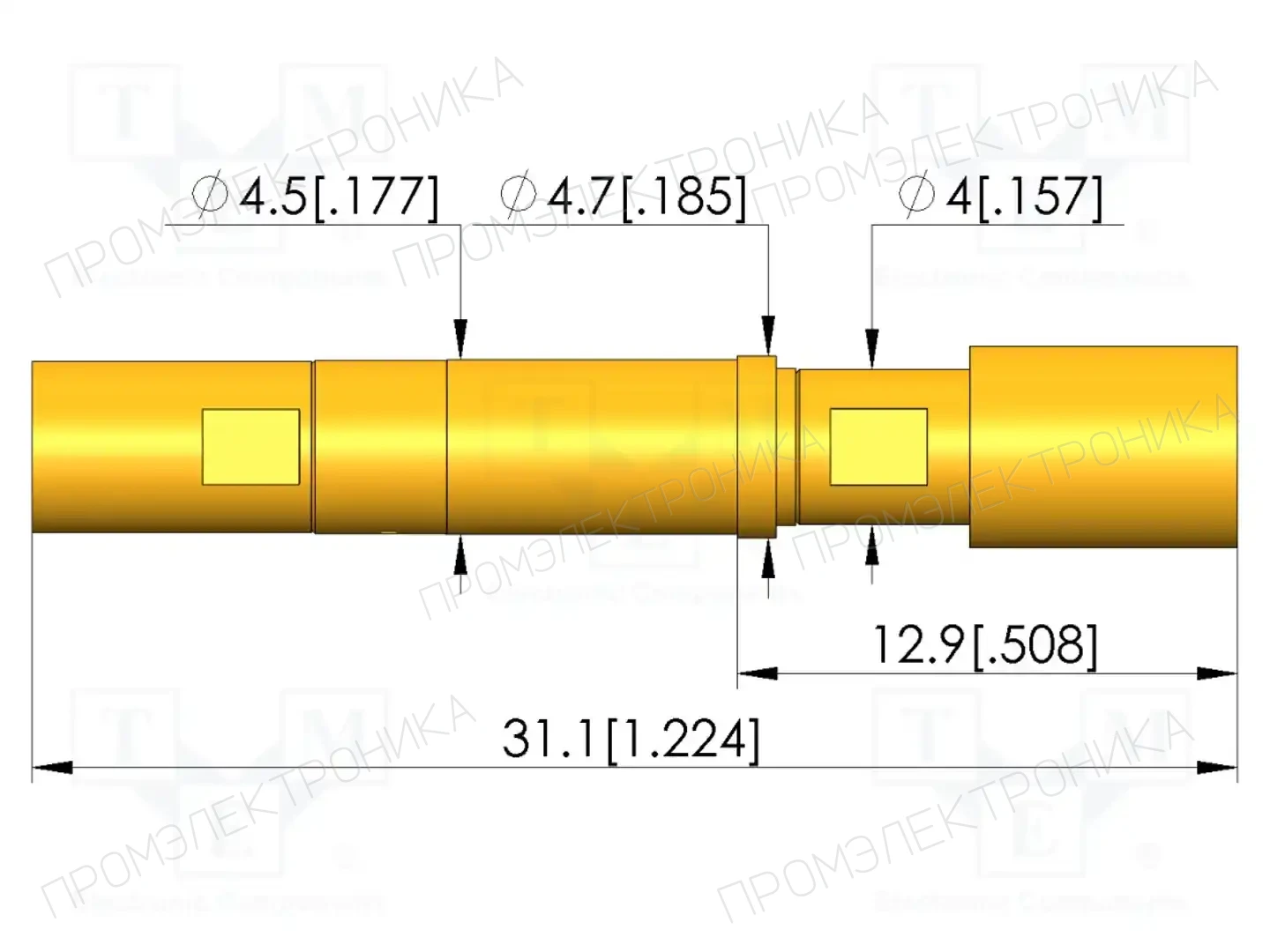 INGUN HFS-410 303 150 A 5043 F-Y14 — Измерительные щупы
