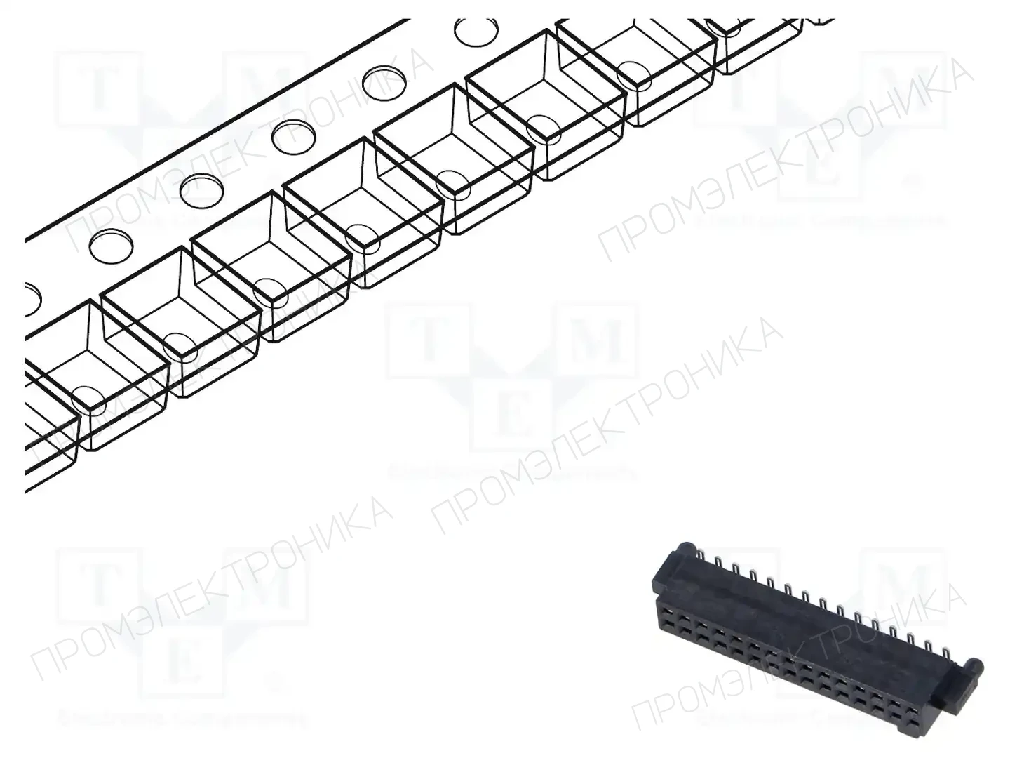 SAMTEC SFM-115-02-S-D-A-K-TR — Разъeмы пластина - пластина