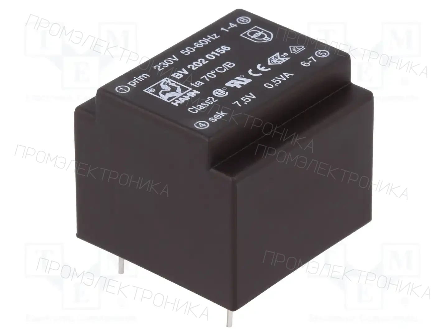 HAHN BV 202 0156 — Трансформаторы PCB