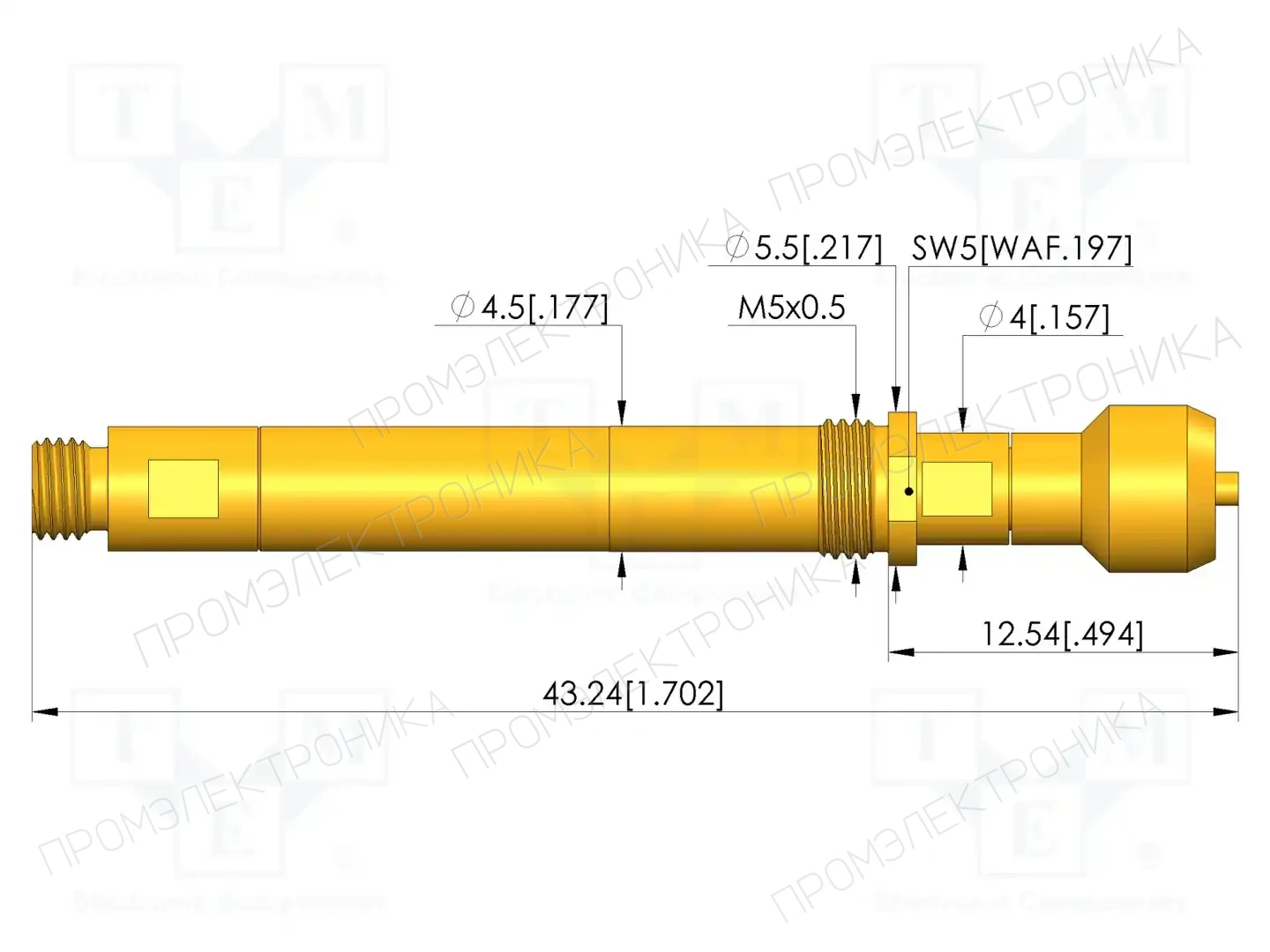 INGUN HFS-890 343 118 A 9342 F M — Измерительные щупы