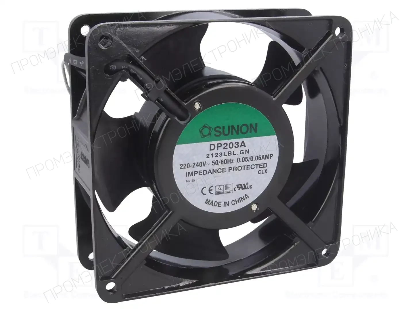 SUNON DP203A2123LBL.GN — Вентиляторы AC 230V
