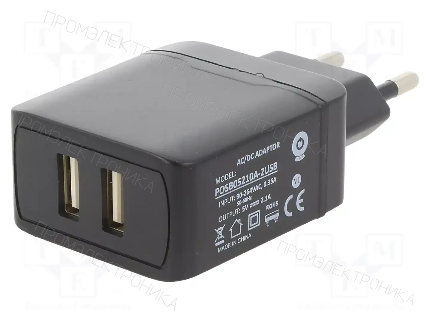 POS POSB05210A-2USB — Штекерные блоки питания B05210A-2USB