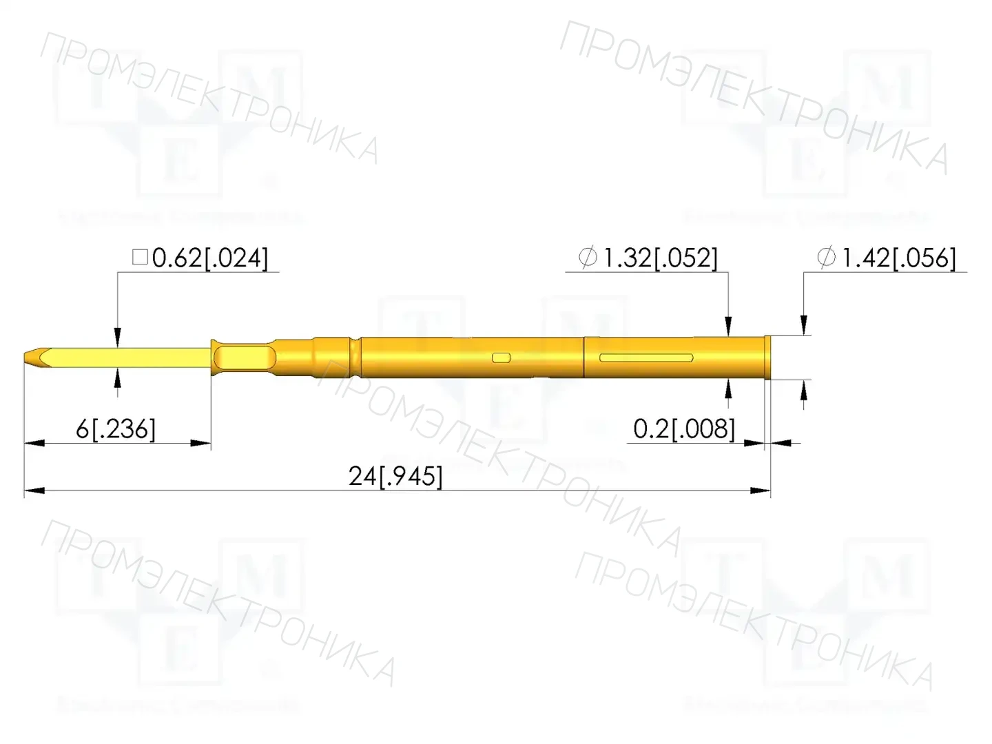 INGUN KS-10147E13 — Гнёзда для измерительных щупов