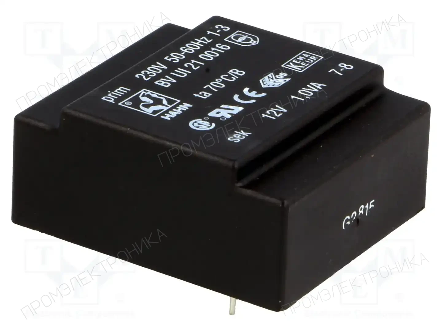 HAHN BV UI 21 0016 — Трансформаторы PCB