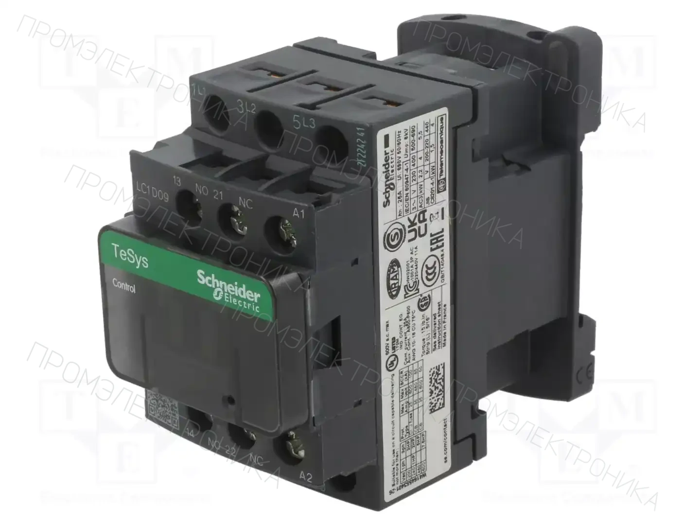 SCHNEIDER ELECTRIC LC1D09BD — Контакторы - главные модули