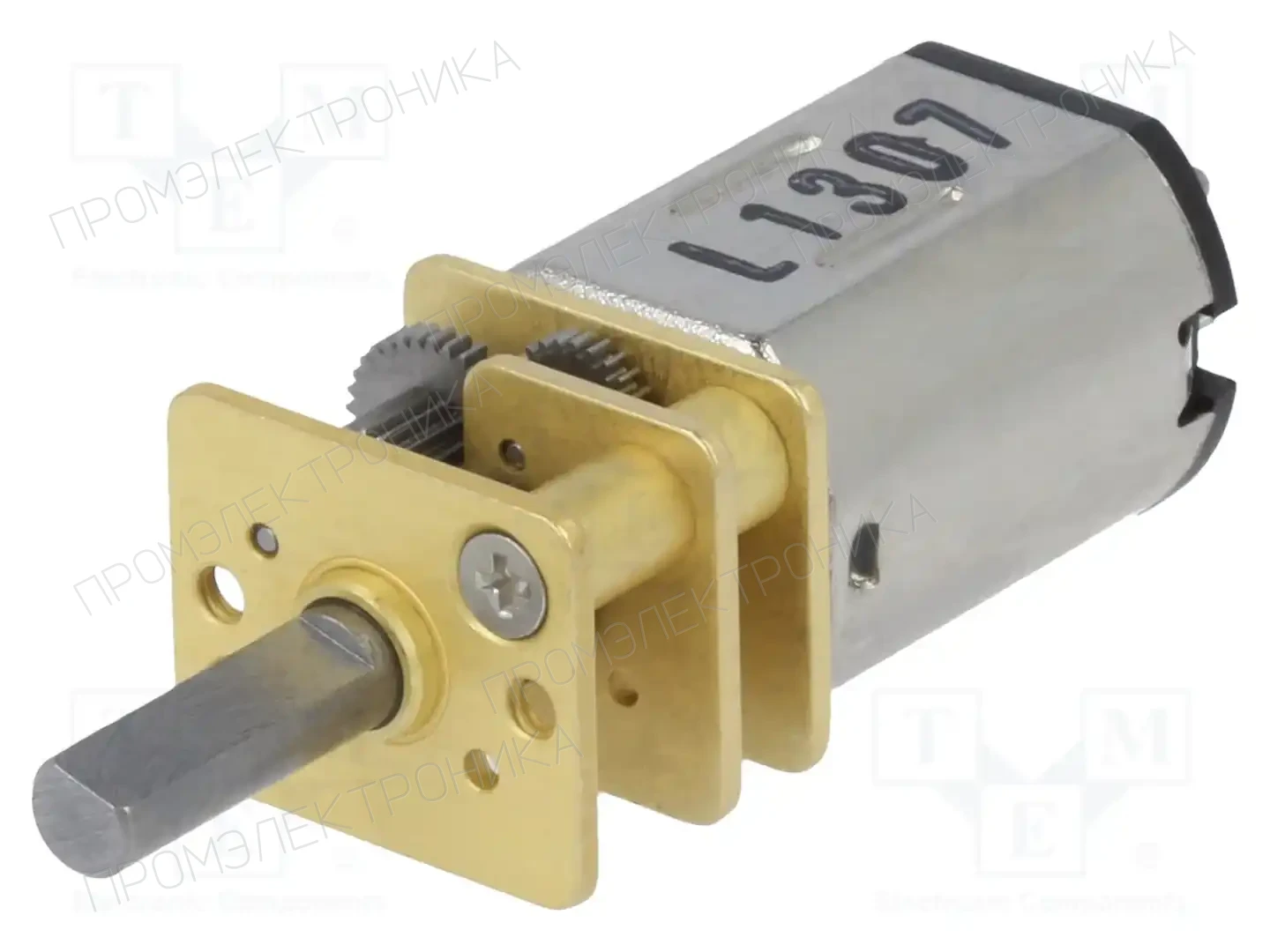 POLOLU 15:1 MICRO METAL GEARMOTOR LP 6V EXT.MOT — Двигатели DC