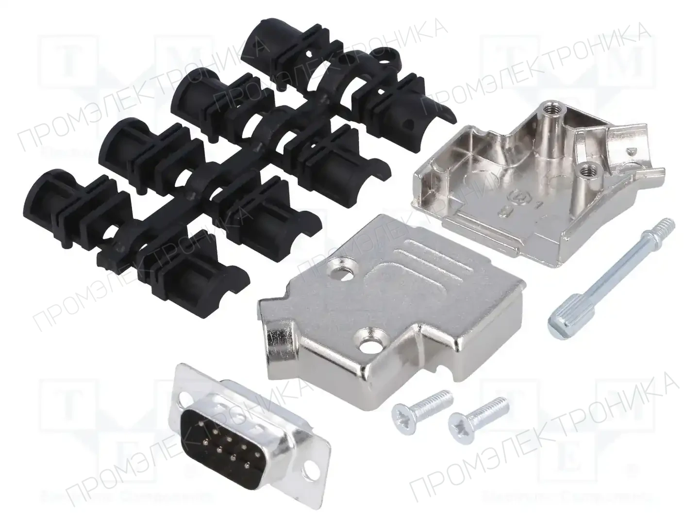 MH CONNECTORS MHD45ZK9-DB9P-K — Комплектные штекеры D-Sub