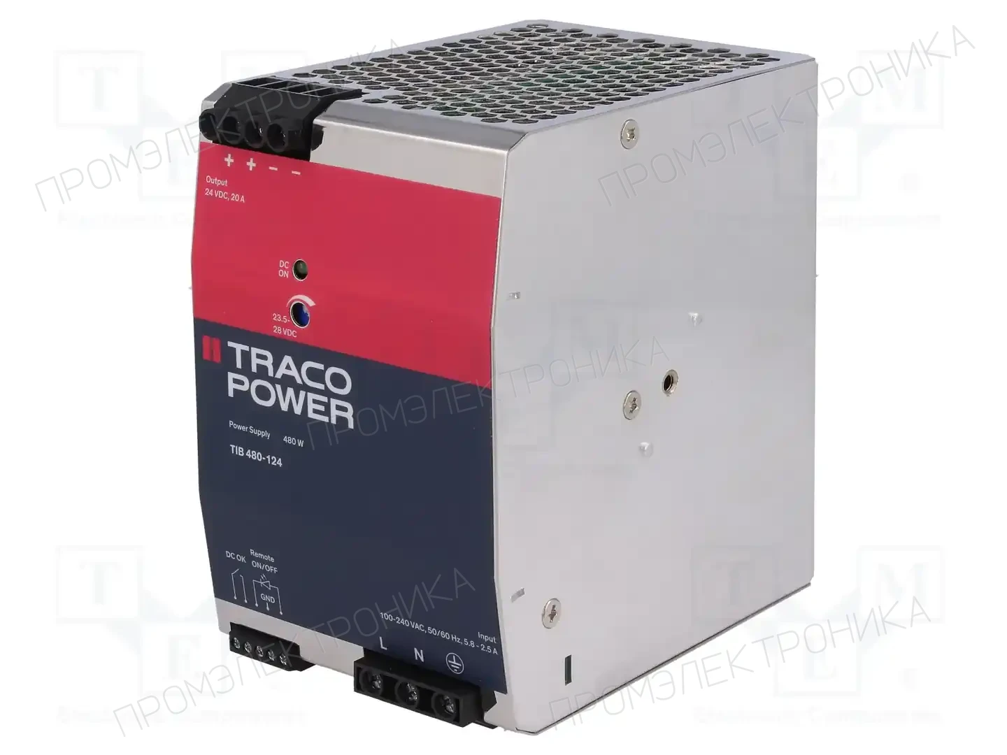 TRACO POWER TIB 480-124 — Блоки питания на DIN-рейку