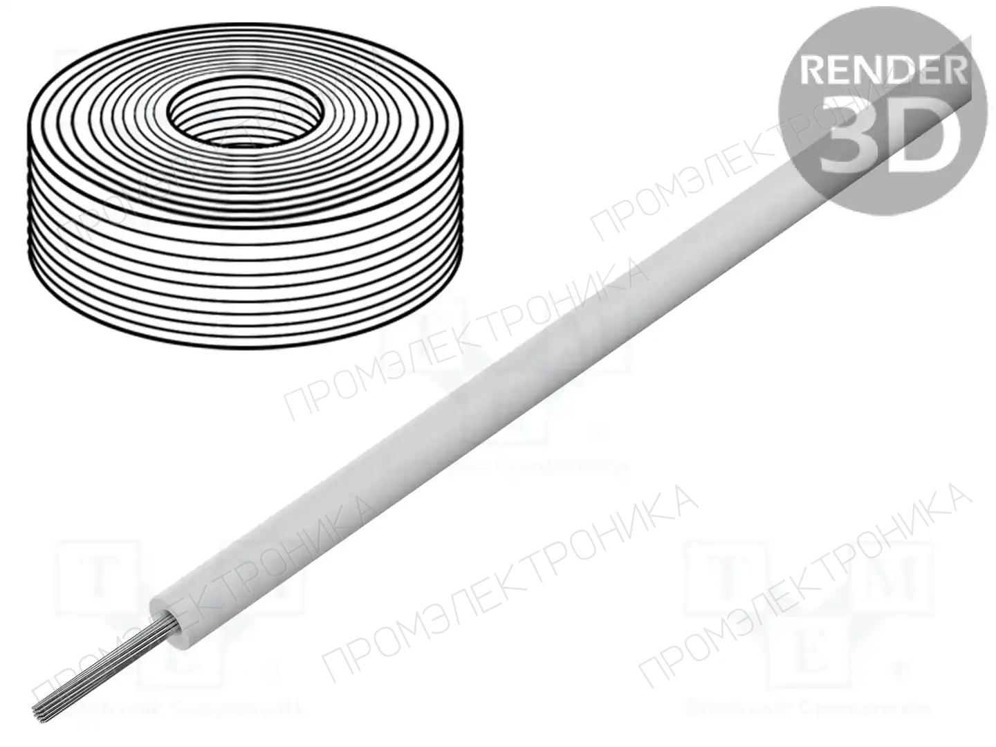 MUELLER ELECTRIC WI-M-10-25-9 — Провода силиконовые одножильные