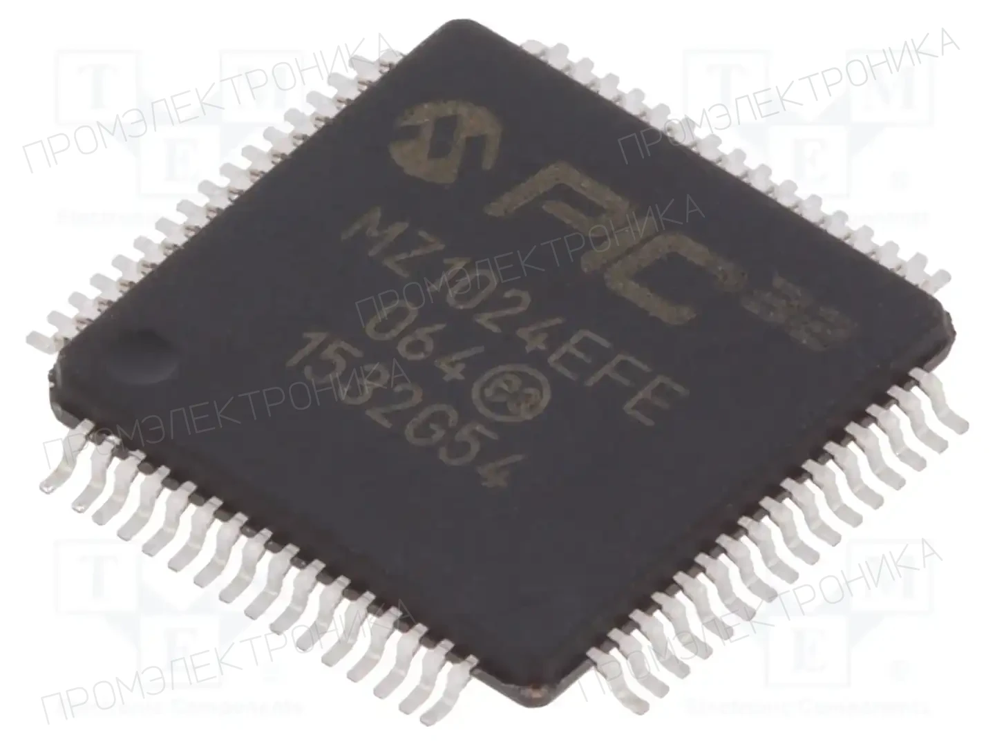 Microchip Technology PIC32MZ1024EFE064-I/PT — Линейка PIC32 32-bit