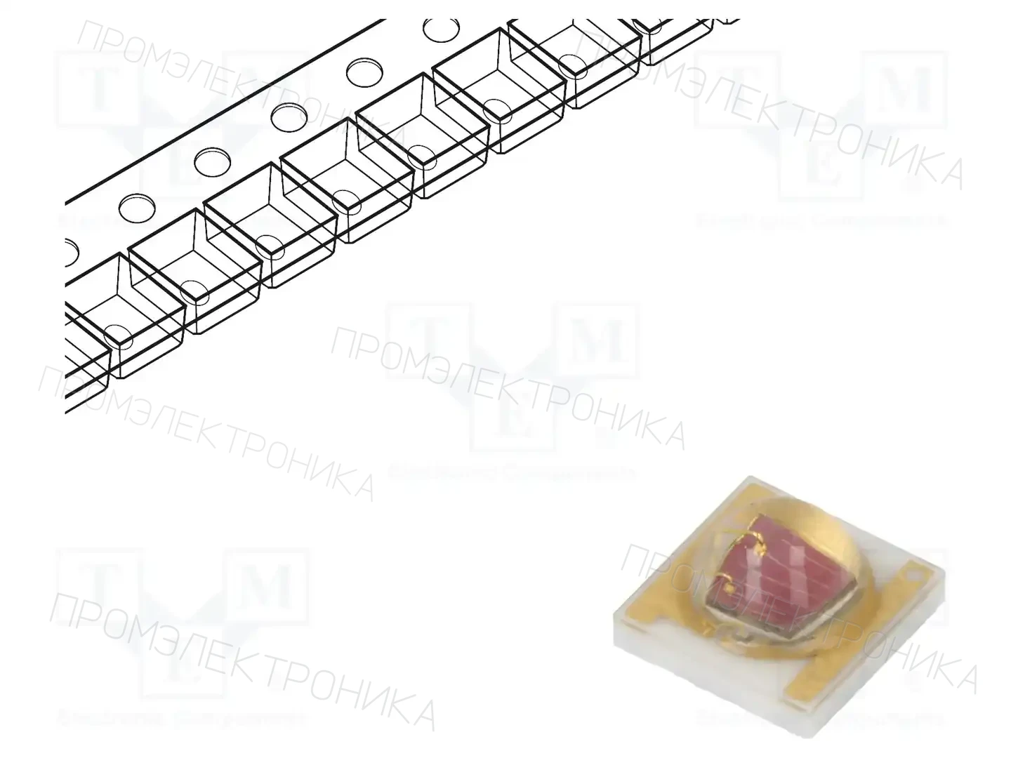 REFOND RF-C35H1-RBD-FR(45MIL) — Диоды LED - "plants growth"