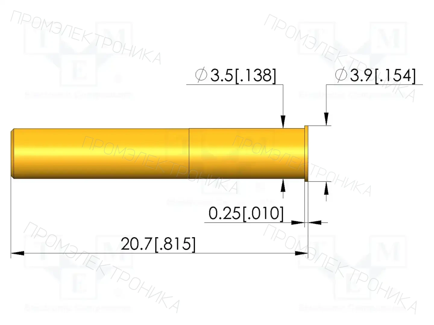 INGUN KS-500M2.5 — Гнёзда для измерительных щупов