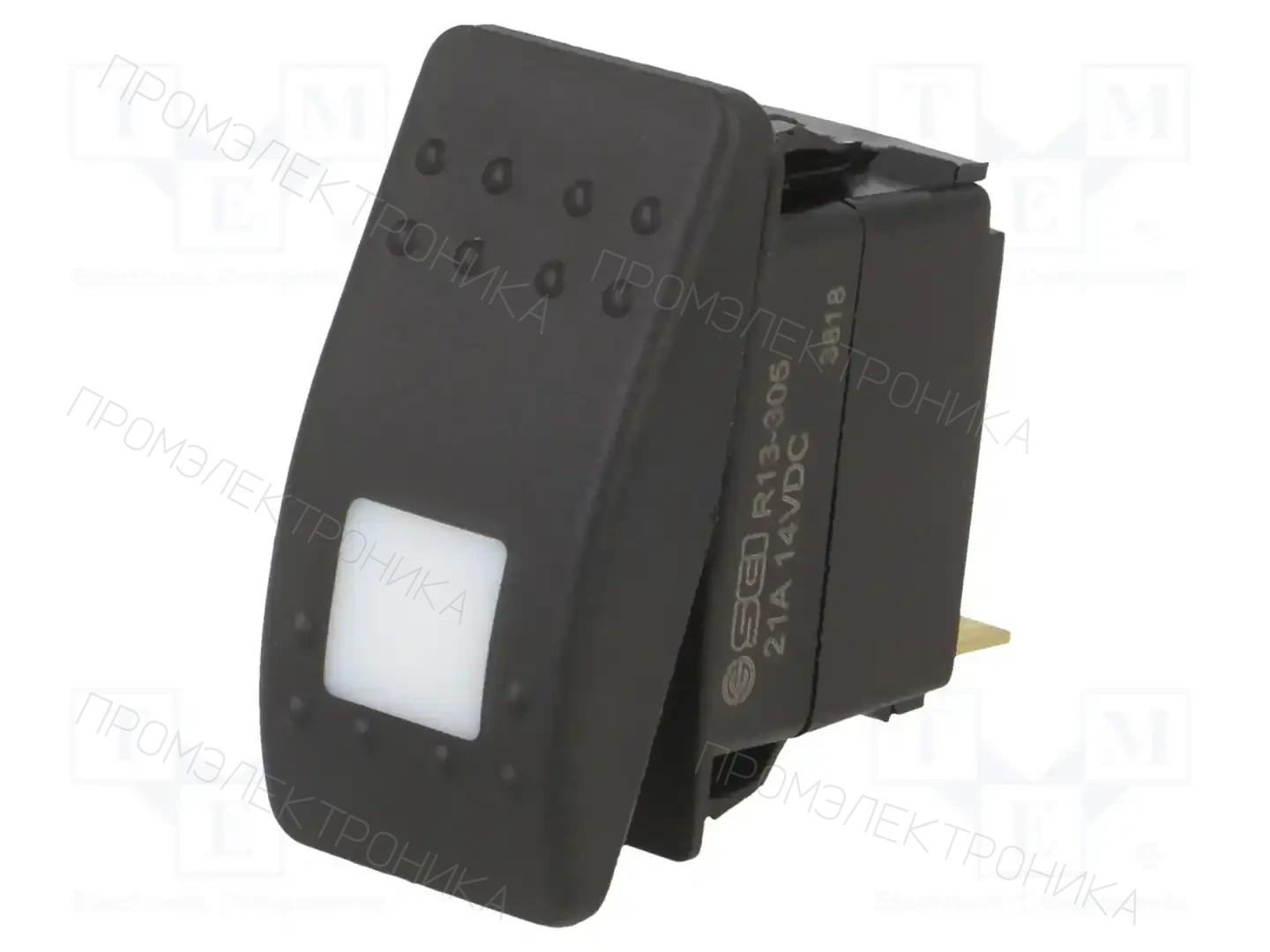 SWITCH COMPONENTS SRD1-1A-DC-1-BRN — Переключатели типа Rocker