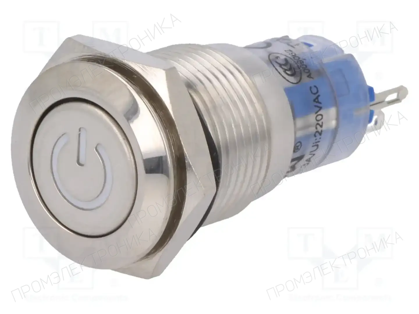 ONPOW LAS2GQF-11DT/R/12V/S — Переключатели кнопочные