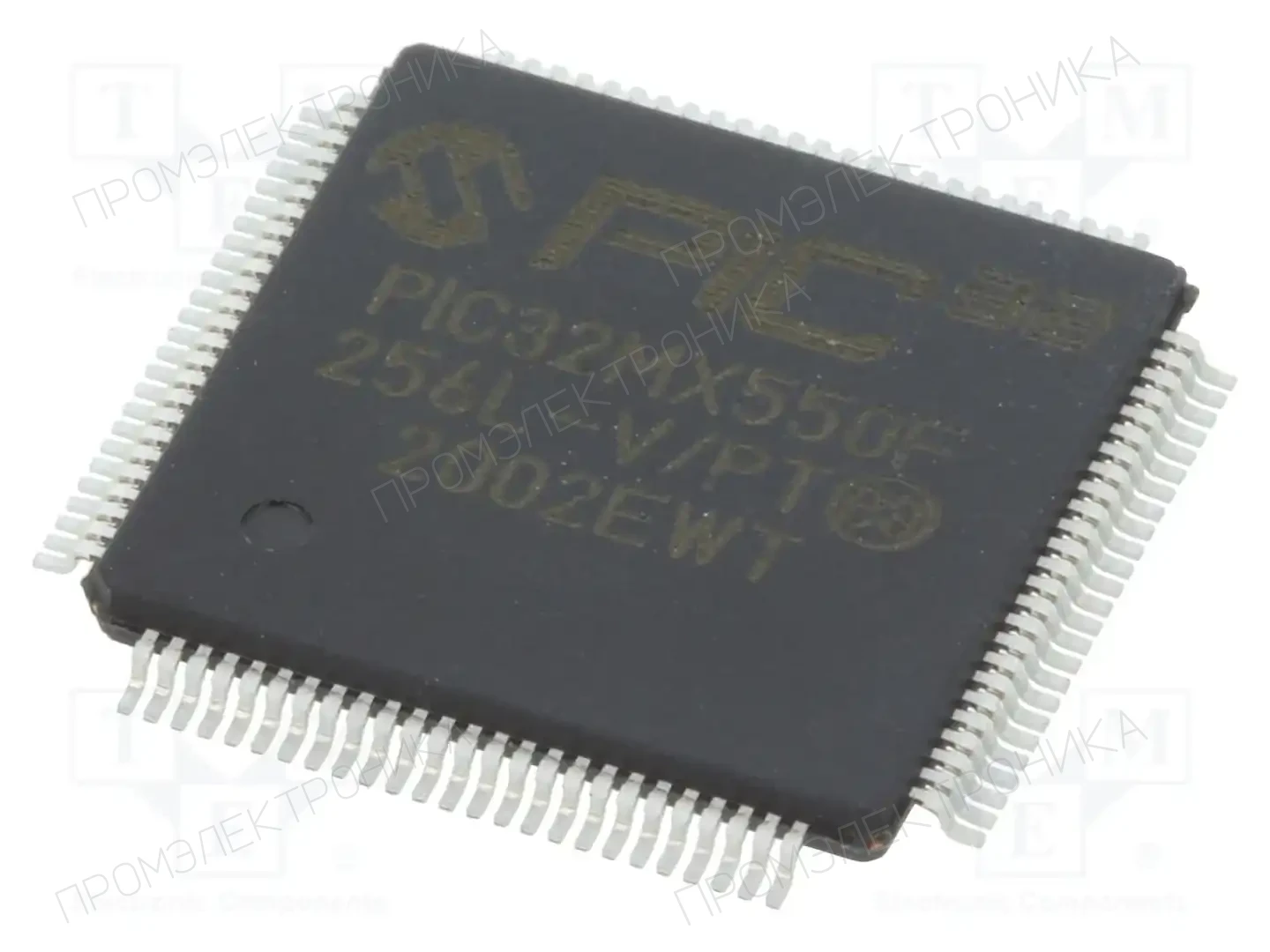 Microchip Technology PIC32MX550F256L-V/PT — Линейка PIC32 32-bit