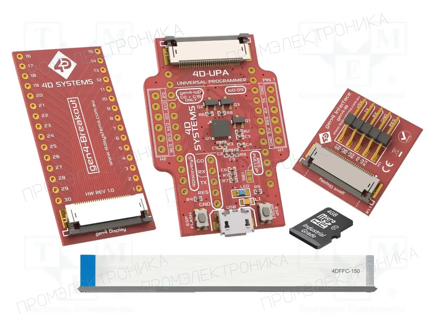 4D Systems GEN4-ULCD STARTER KIT — Аксессуары к дисплеям