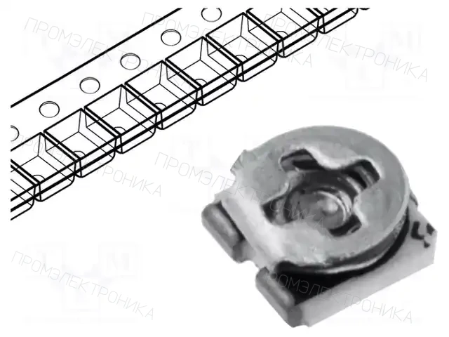 SR PASSIVES 3305SMD-10K — Потенциометры SMD однооборотные