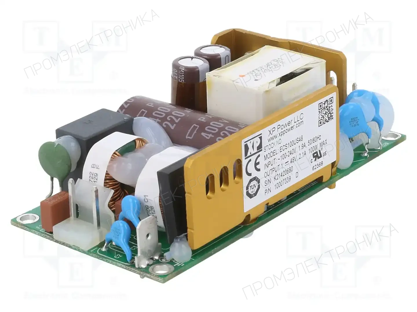 XP POWER ECS100US48 — Открытые блоки питания