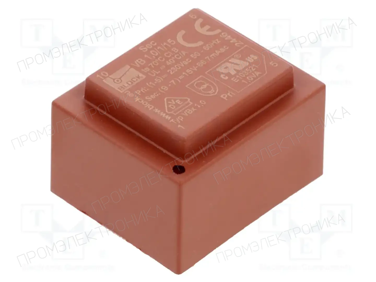 BLOCK VB 1,0/1/15 — Трансформаторы PCB