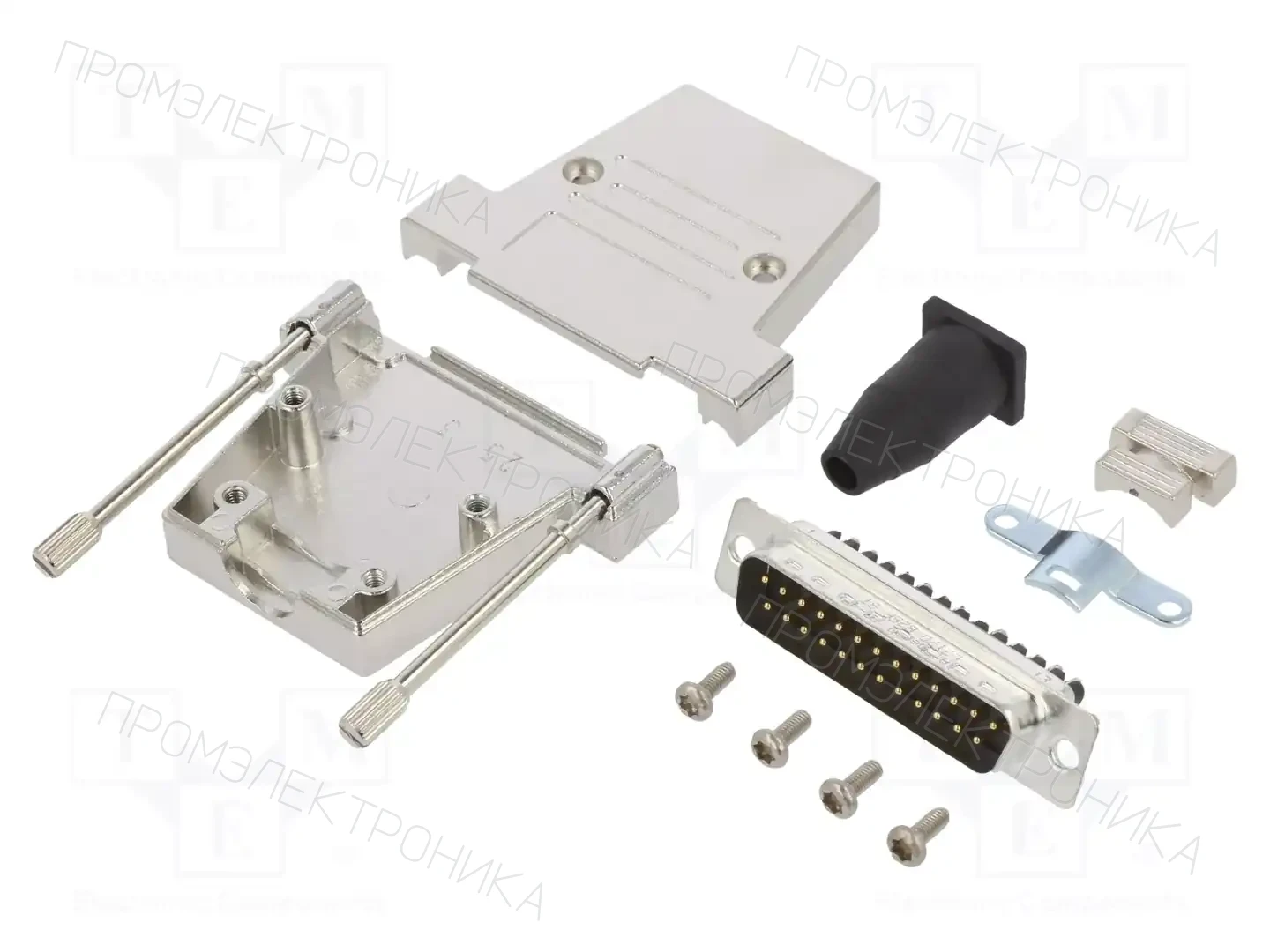 AMPHENOL COMMUNICATIONS SOLUTIONS L17DTSL25-RG-LJS-T+L717DB25PST — Комплектные штекеры D-Sub