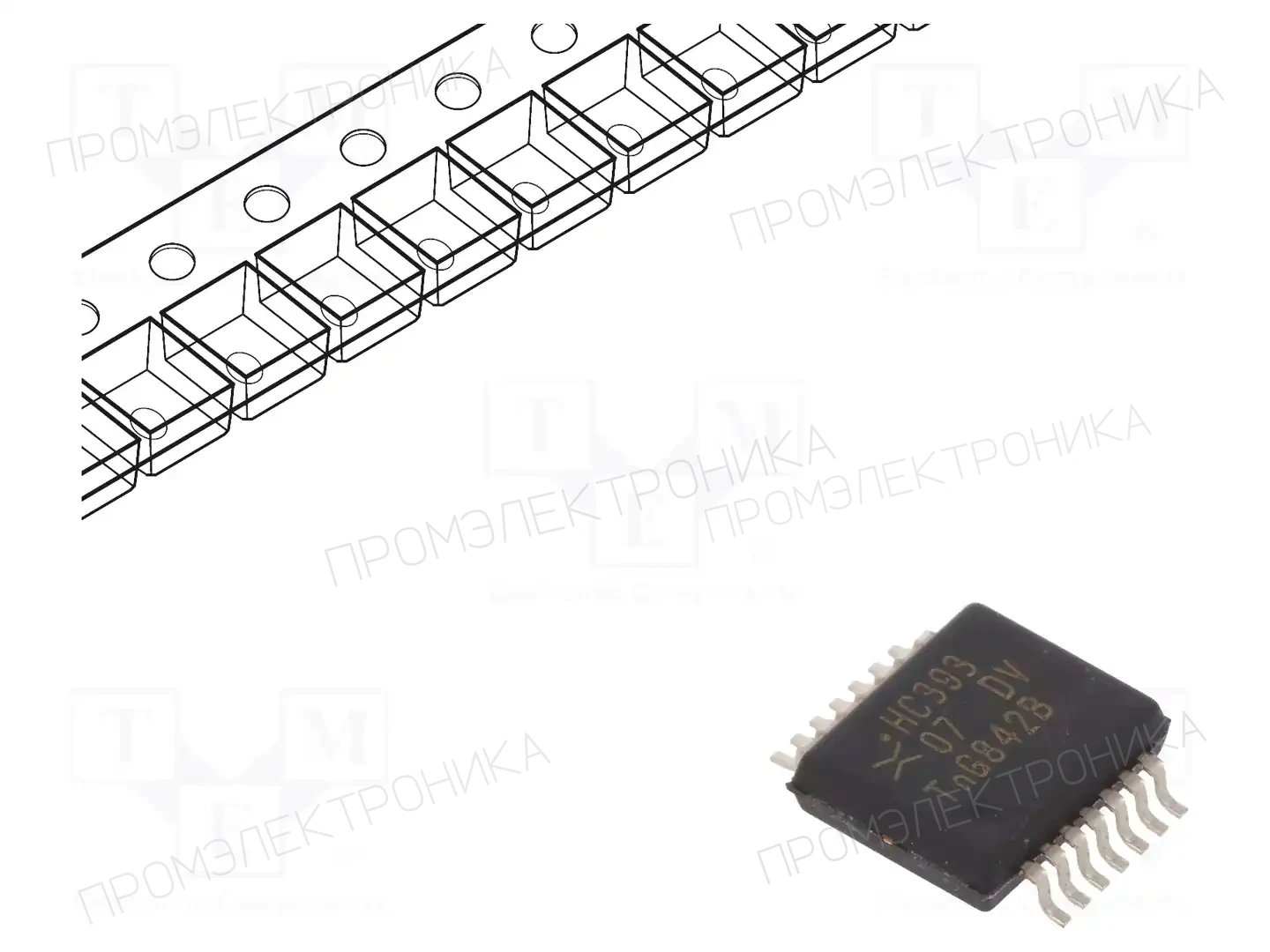 NEXPERIA 74HC393DB,118 — Счетчики/делители
