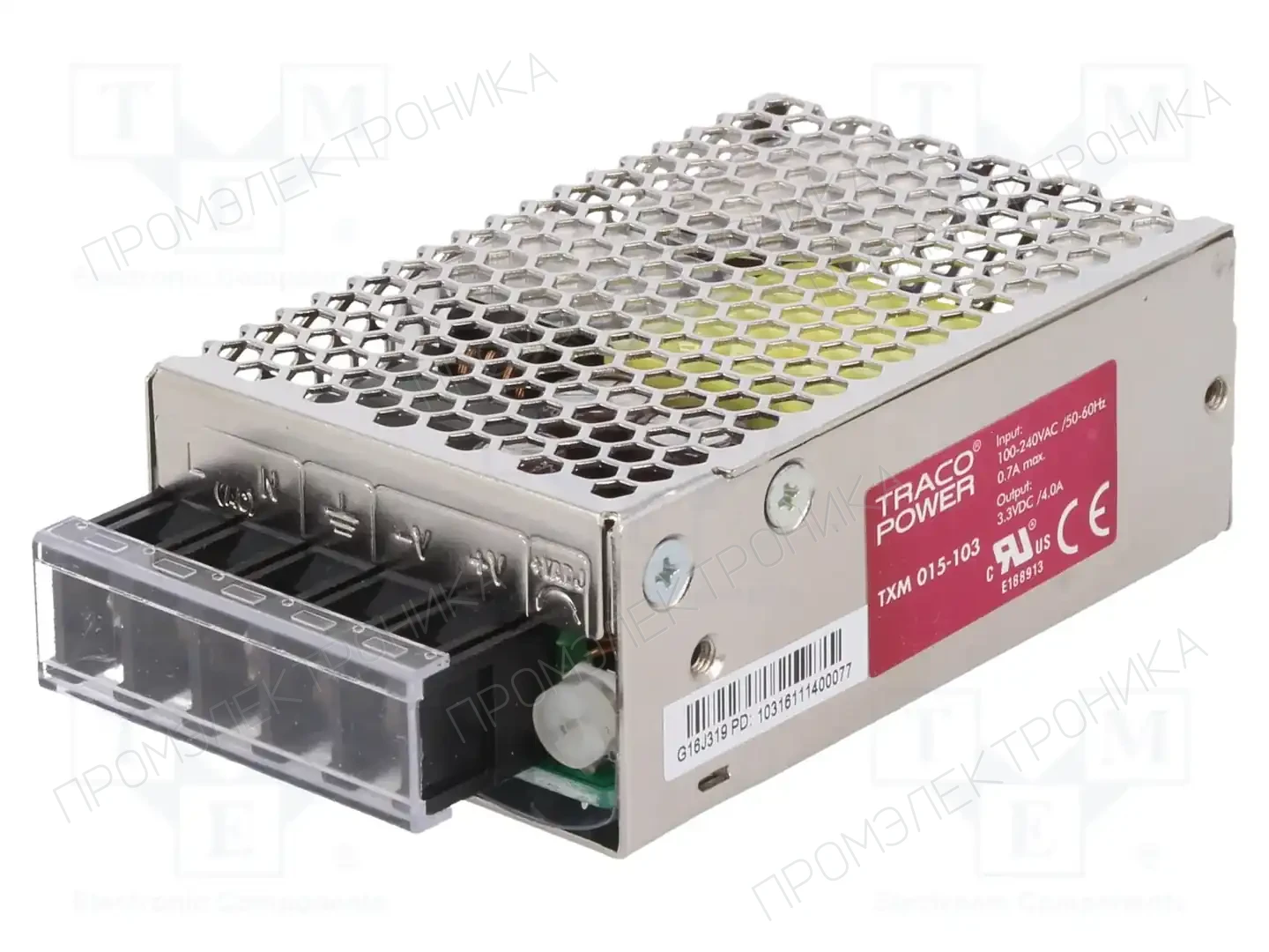 TRACO POWER TXM 015-103 — Блоки питания для встраивания