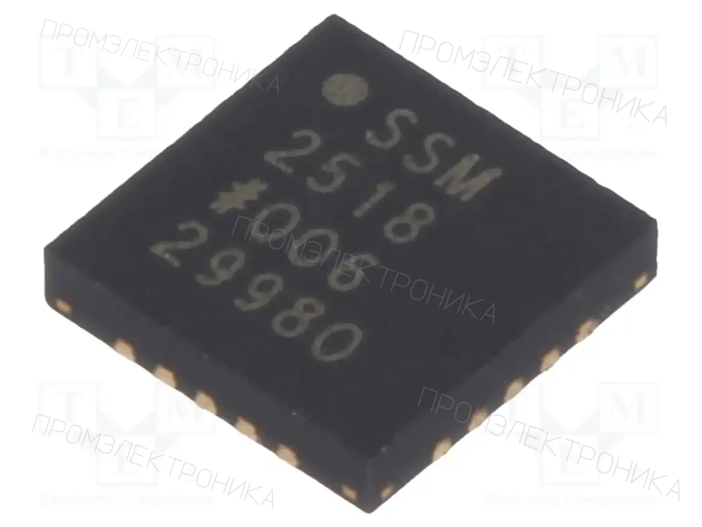 Analog Devices SSM2518CPZ — Микросхемы RTV - аудио