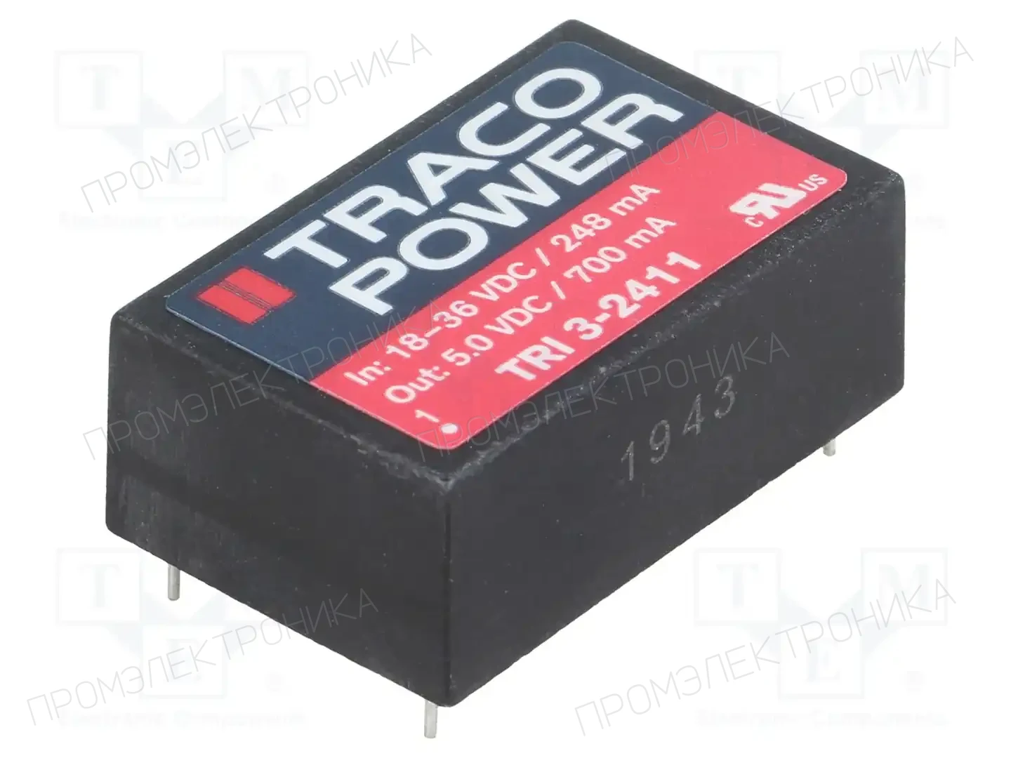 TRACO POWER TRI 3-2411 — Преобразователи DC/DC