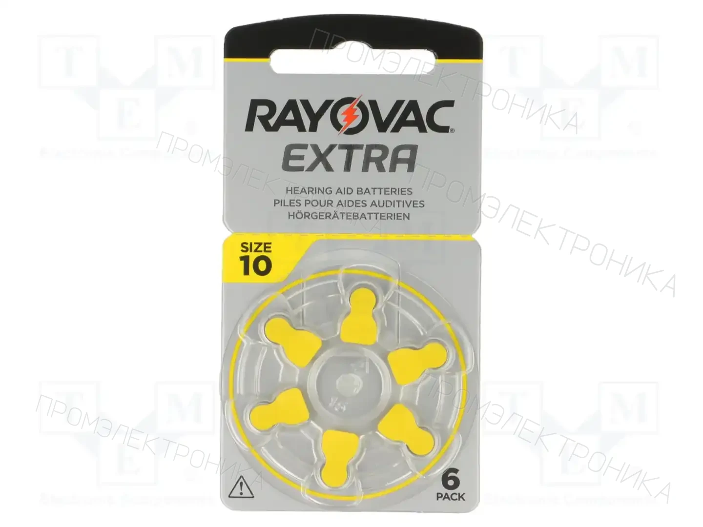 RAYOVAC 10AU B6 — Батареи
