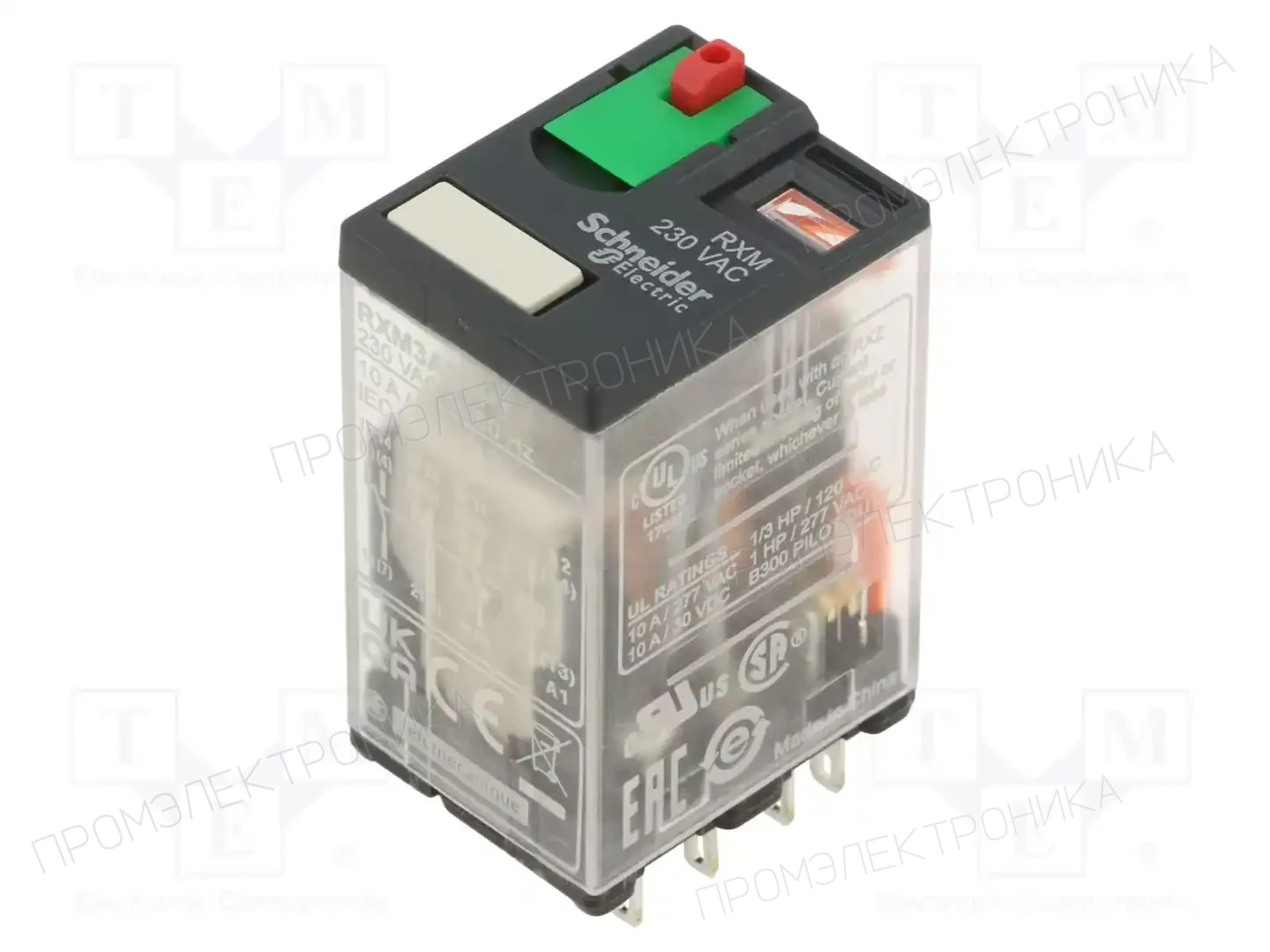 SCHNEIDER ELECTRIC RXM3AB1P7 — Реле электромагн. промышленные