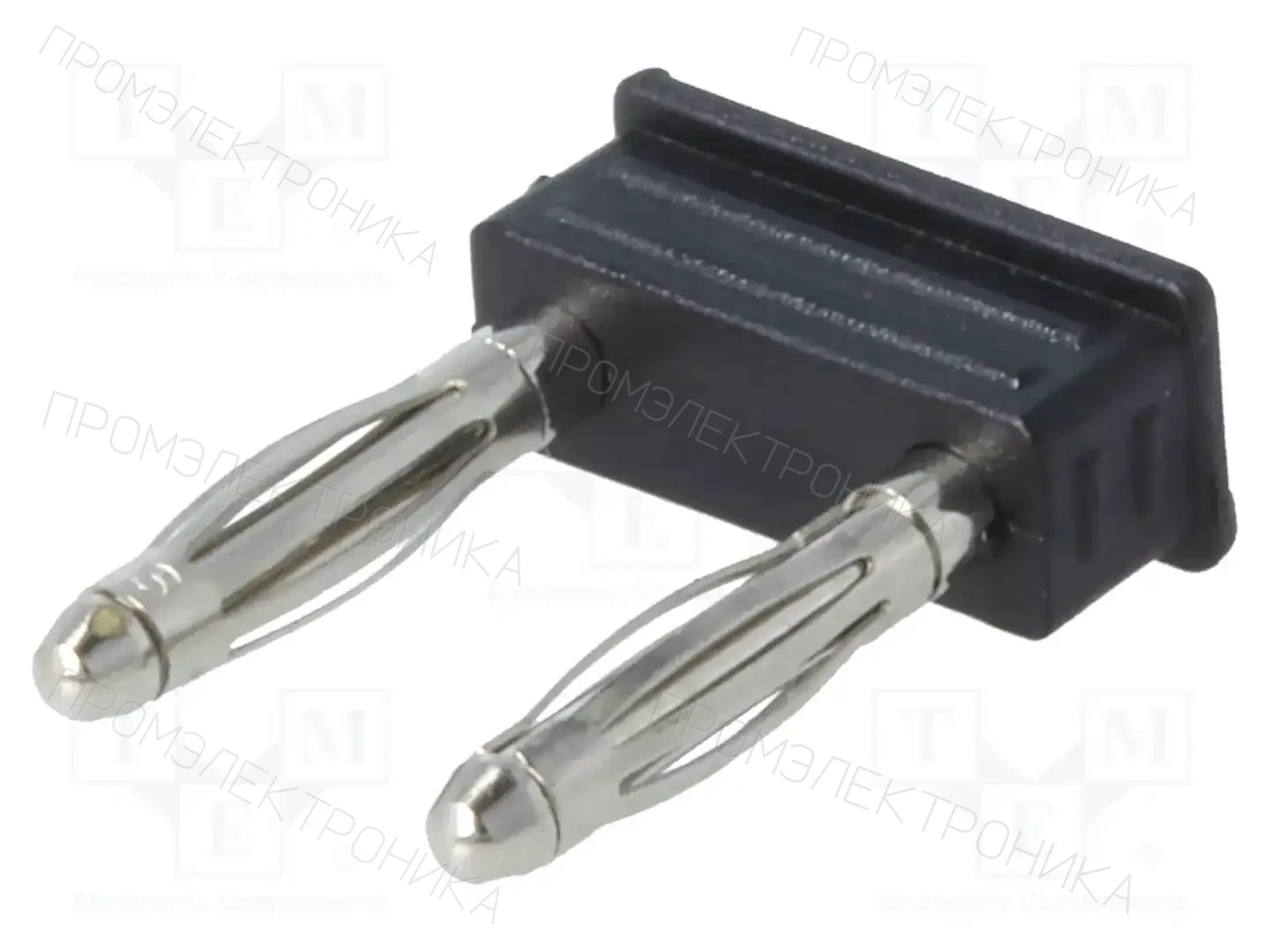 SCHÜTZINGER KURZ 7450 / 7.5-2 IG NI / SW — Вилки банановые 2мм