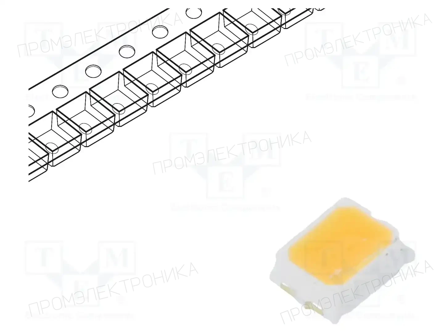 REFOND RF-K30TI16DS-EE-Y — Светодиоды SMD белые