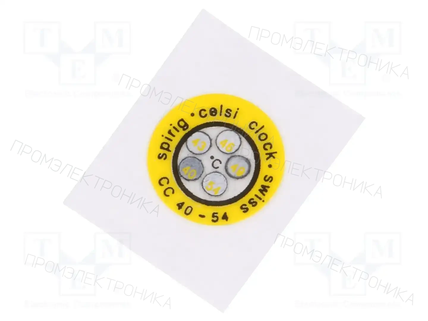 SPIRIG CC-040/054 — Термоиндикаторные этикетки