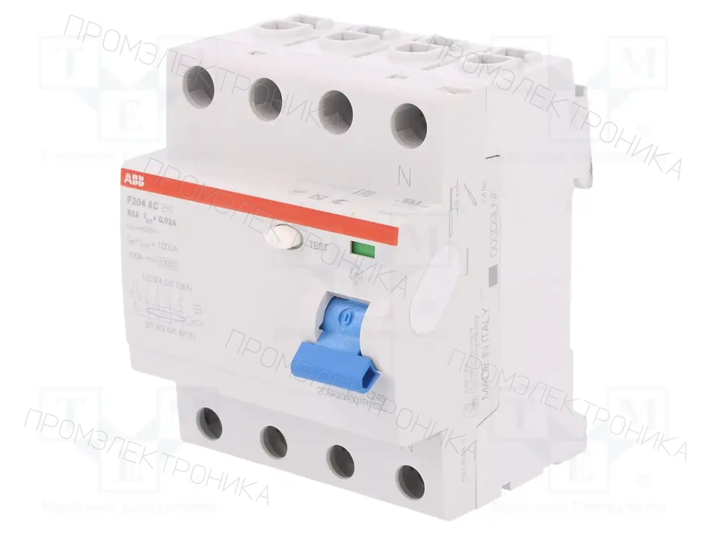 ABB 2CSF204001R1630 — Дифференциальные выключатели