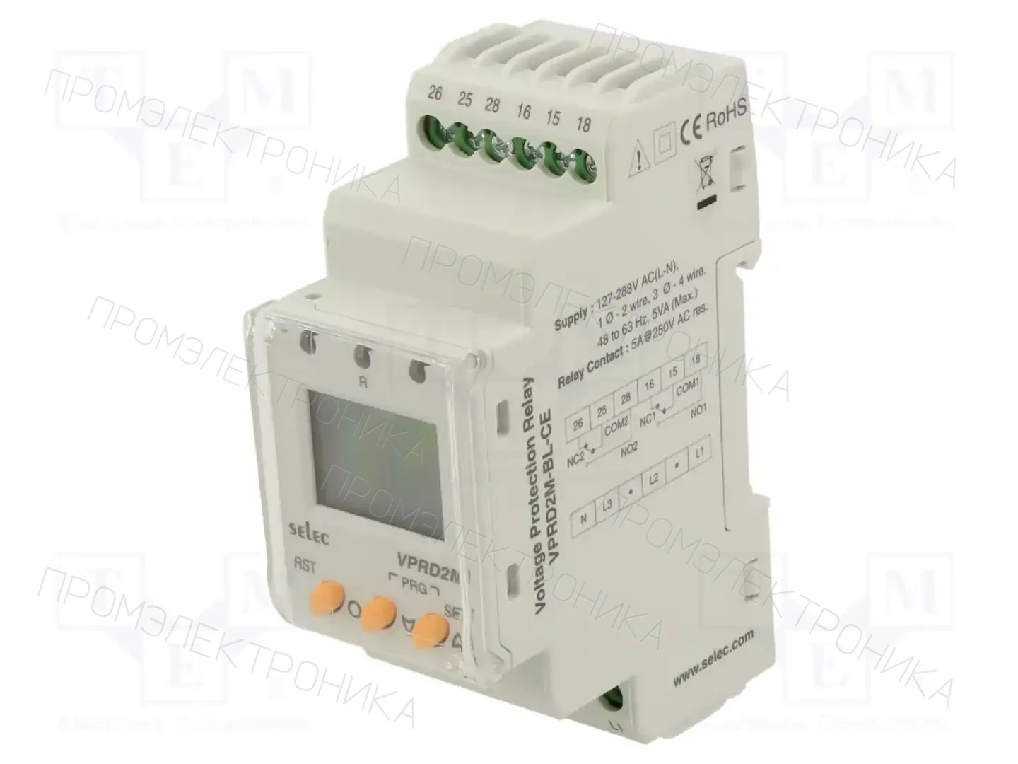 SELEC VPRD2M-BL-CE — Панельные цифровые измерители - прочие
