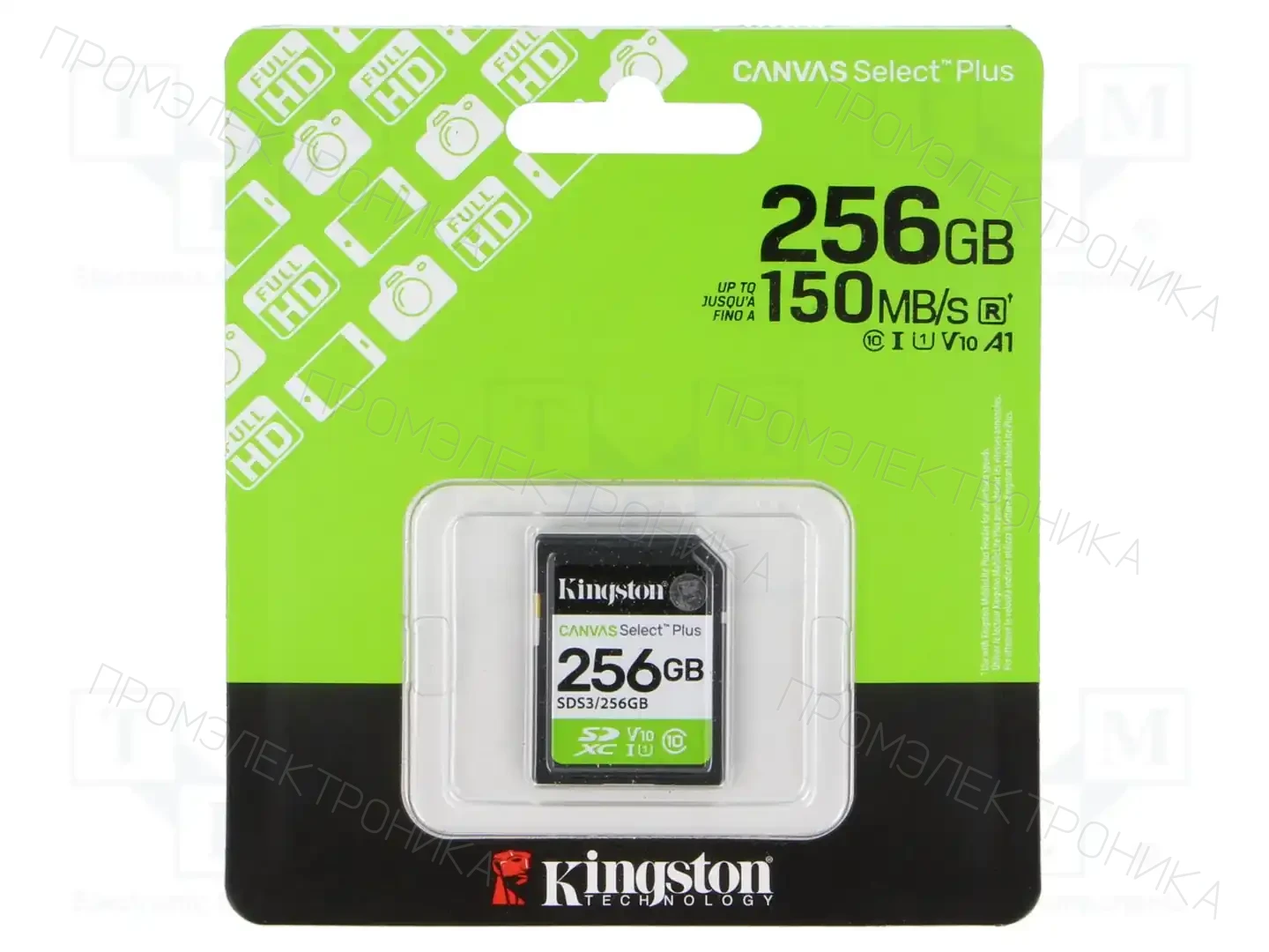 KINGSTON TECHNOLOGY SDS3/256GB — Карты памяти