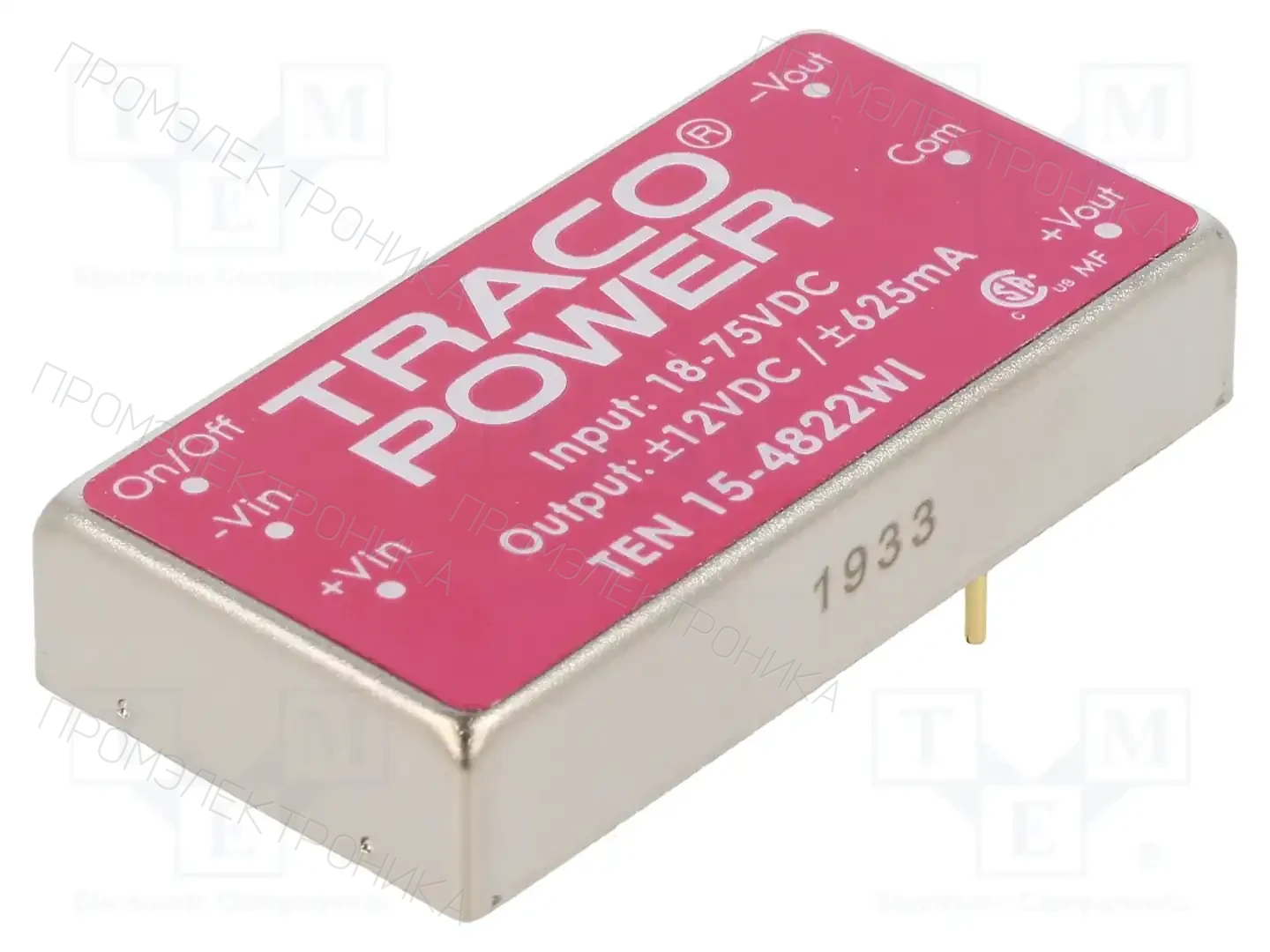 TRACO POWER TEN 15-4822WI — Преобразователи DC/DC