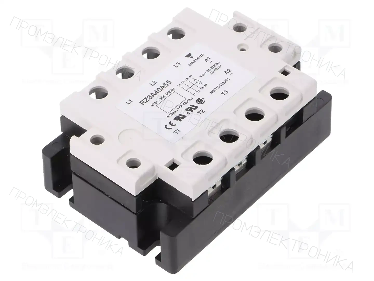 CARLO GAVAZZI RZ3A40A55 — Реле SSR трехфазные