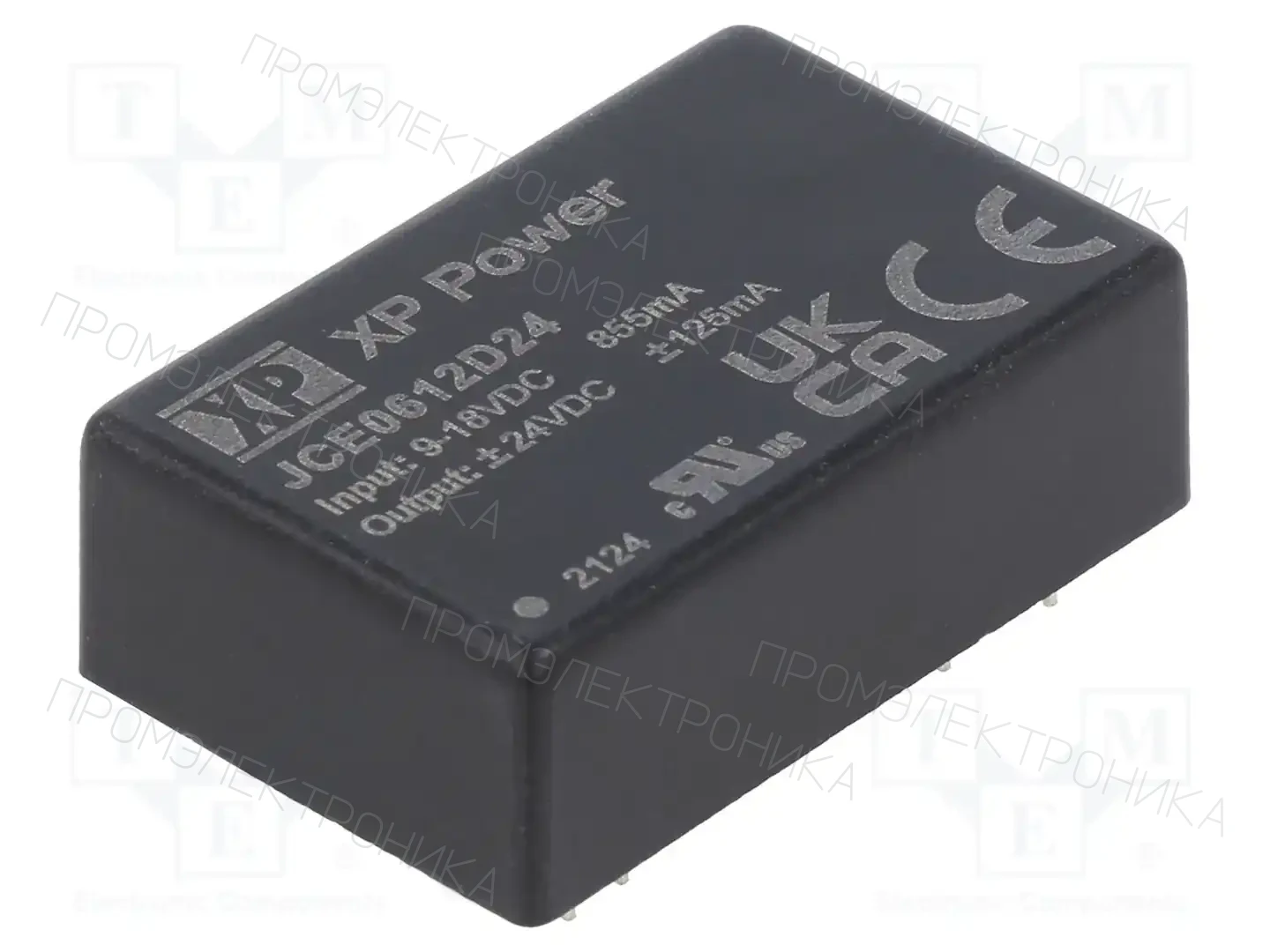 XP POWER JCE0612D24 — Преобразователи DC/DC